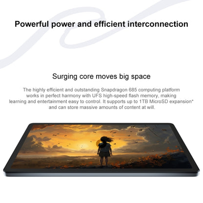 Lenovo Xiaoxin Pad 2024 Paperlike Screen 11 inch WiFi Tablet, 8GB+128GB, Android 13, Qualcomm Snapdragon 685 Octa Core, Support Face Identification(Dark Grey) - Lenovo by Lenovo | Online Shopping South Africa | PMC Jewellery