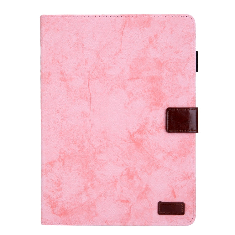 For iPad Pro 11 2024 Cloth Texture Leather Tablet Case(Pink) - iPad Pro 11 2024 Cases by PMC Jewellery | Online Shopping South Africa | PMC Jewellery | Buy Now Pay Later Mobicred