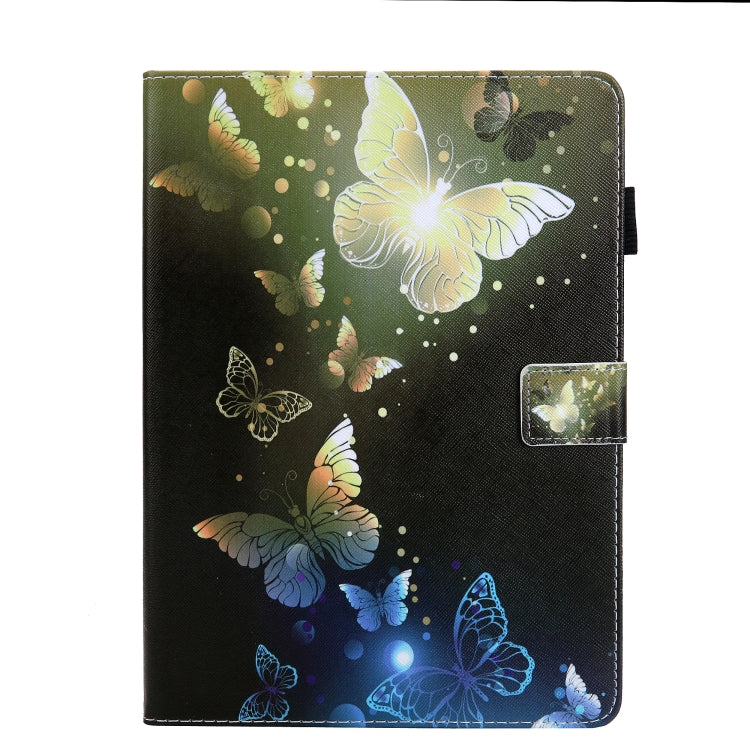 For iPad Pro 11 2024 Colored Drawing Leather Smart Tablet Case(Gold Butterflies) - iPad Pro 11 2024 Cases by PMC Jewellery | Online Shopping South Africa | PMC Jewellery | Buy Now Pay Later Mobicred