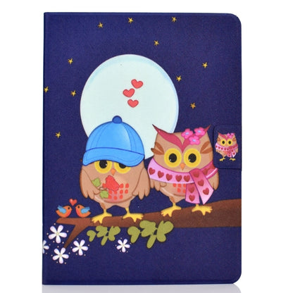 For iPad Pro 11 2024 Voltage Colored Drawing Smart Leather Tablet Case(Couple Owls) - iPad Pro 11 2024 Cases by PMC Jewellery | Online Shopping South Africa | PMC Jewellery | Buy Now Pay Later Mobicred