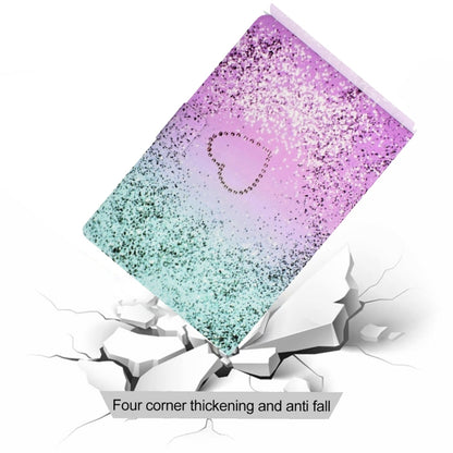 For iPad Pro 11 2024 Voltage Colored Drawing Smart Leather Tablet Case(Love Quicksand) - iPad Pro 11 2024 Cases by PMC Jewellery | Online Shopping South Africa | PMC Jewellery | Buy Now Pay Later Mobicred