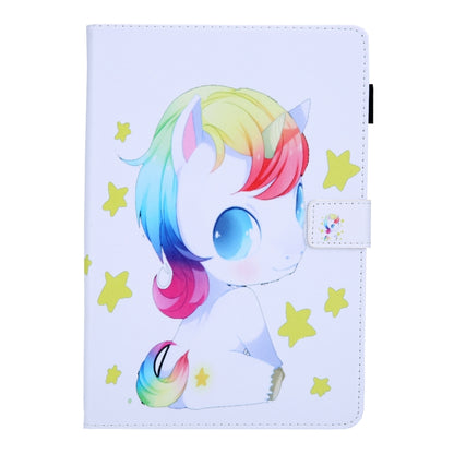 For iPad Pro 11 2024 Colored Drawing Leather Smart Tablet Case(Unicorn Baby) - iPad Pro 11 2024 Cases by PMC Jewellery | Online Shopping South Africa | PMC Jewellery | Buy Now Pay Later Mobicred