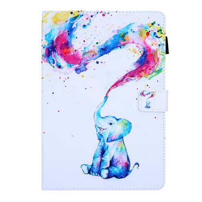 For iPad Pro 11 2024 Colored Drawing Leather Smart Tablet Case(Colorful Elephant) - iPad Pro 11 2024 Cases by PMC Jewellery | Online Shopping South Africa | PMC Jewellery | Buy Now Pay Later Mobicred