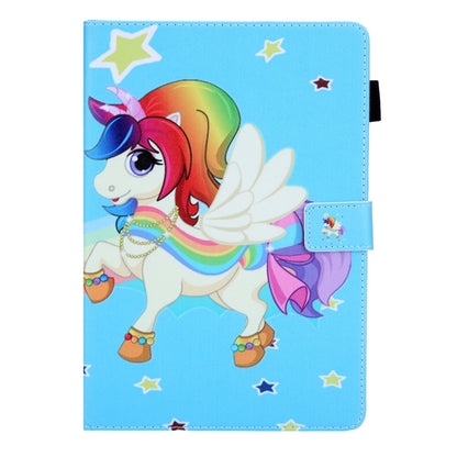 For iPad Pro 11 2024 Colored Drawing Leather Smart Tablet Case(Star Unicorn) - iPad Pro 11 2024 Cases by PMC Jewellery | Online Shopping South Africa | PMC Jewellery | Buy Now Pay Later Mobicred