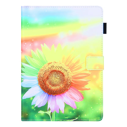 For iPad Pro 11 2024 Colored Drawing Leather Smart Tablet Case(Sunflower) - iPad Pro 11 2024 Cases by PMC Jewellery | Online Shopping South Africa | PMC Jewellery | Buy Now Pay Later Mobicred