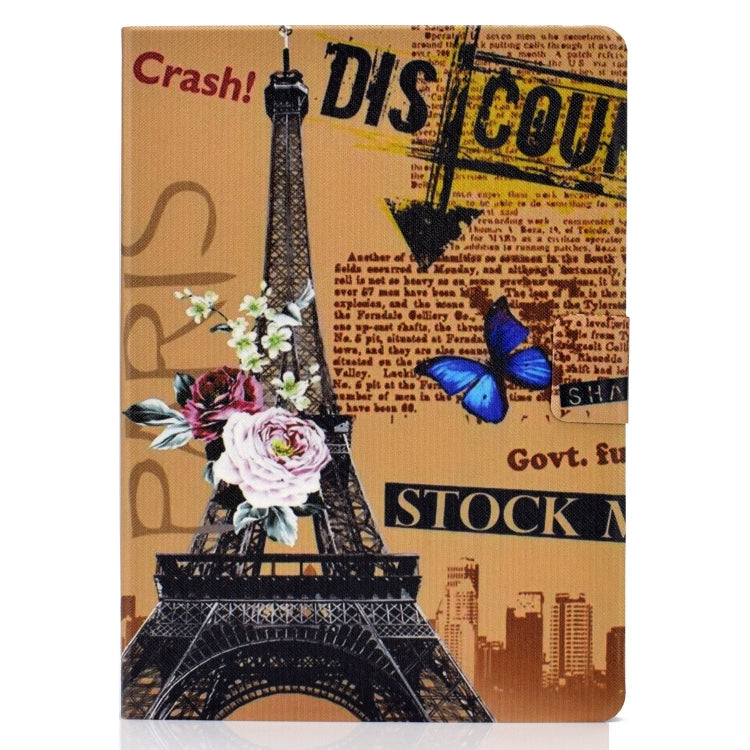 For iPad Pro 11 2024 Voltage Colored Drawing Smart Leather Tablet Case(Eiffel Tower) - iPad Pro 11 2024 Cases by PMC Jewellery | Online Shopping South Africa | PMC Jewellery | Buy Now Pay Later Mobicred