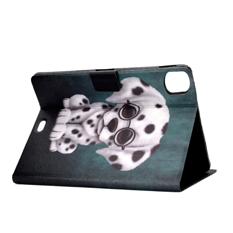 For iPad Pro 11 2024 Voltage Colored Drawing Smart Leather Tablet Case(Speckled Dog) - iPad Pro 11 2024 Cases by PMC Jewellery | Online Shopping South Africa | PMC Jewellery | Buy Now Pay Later Mobicred