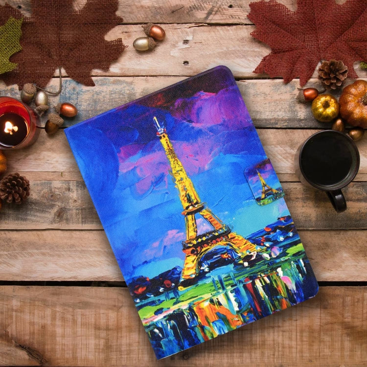 For iPad Pro 11 2024 Voltage Colored Drawing Smart Leather Tablet Case(Eiffel Tower) - iPad Pro 11 2024 Cases by PMC Jewellery | Online Shopping South Africa | PMC Jewellery | Buy Now Pay Later Mobicred