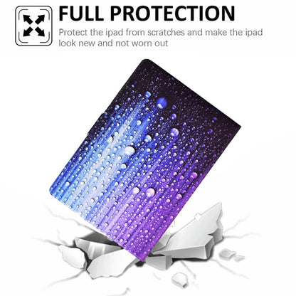 For iPad Pro 11 2024 Voltage Colored Drawing Smart Leather Tablet Case(Water Droplets) - iPad Pro 11 2024 Cases by PMC Jewellery | Online Shopping South Africa | PMC Jewellery | Buy Now Pay Later Mobicred