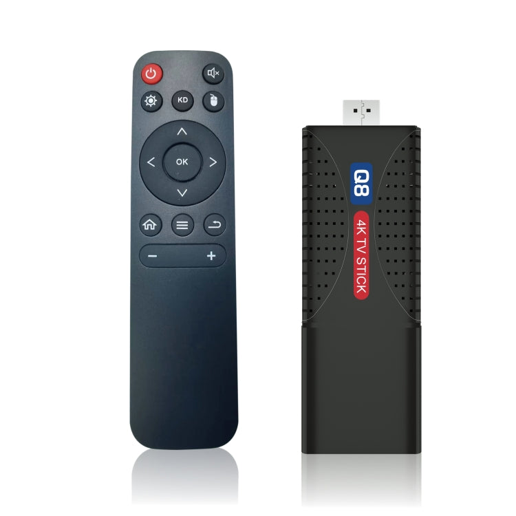 Q8 STICK Rockchip 3228A Quad-Core 1.2GHZ Android 12 4K HD TV Stick, RAM:1GB+8GB - Android TV Sticks by PMC Jewellery | Online Shopping South Africa | PMC Jewellery | Buy Now Pay Later Mobicred