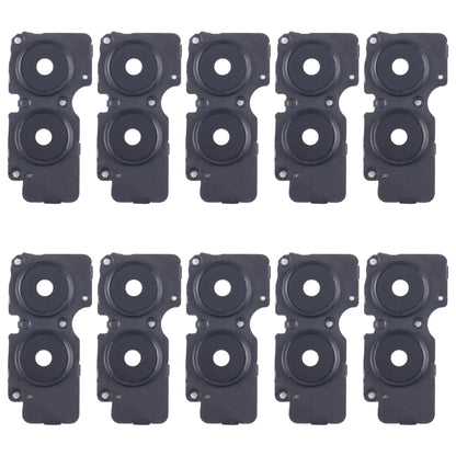 For Samsung Galaxy A05 SM-A055F 10pcs Original Rear Camera Lens Cover(Black) - Camera by PMC Jewellery | Online Shopping South Africa | PMC Jewellery | Buy Now Pay Later Mobicred