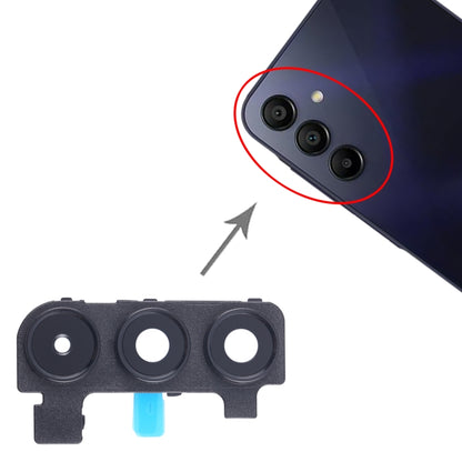 For Samsung Galaxy A15 5G SM-A156B 10pcs Original Rear Camera Lens Cover(Black) - Camera by PMC Jewellery | Online Shopping South Africa | PMC Jewellery | Buy Now Pay Later Mobicred