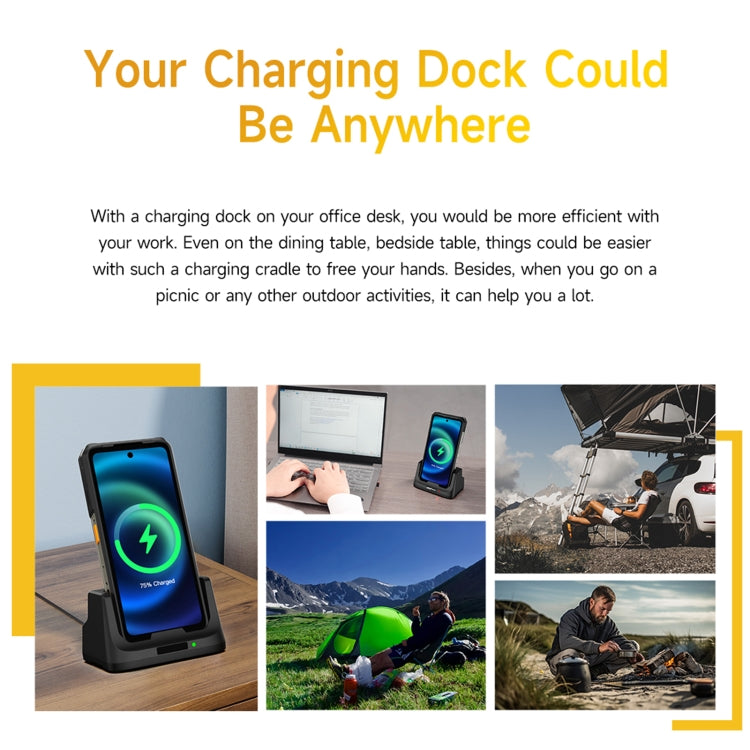 Ulefone UAS22 33W Desk Charging Dock For Armor 26 Ultra - Dock Charger by Ulefone | Online Shopping South Africa | PMC Jewellery | Buy Now Pay Later Mobicred