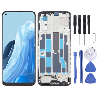 For OPPO Find X5 Lite OLED LCD Screen Digitizer Full Assembly with Frame - LCD Screen by PMC Jewellery | Online Shopping South Africa | PMC Jewellery | Buy Now Pay Later Mobicred