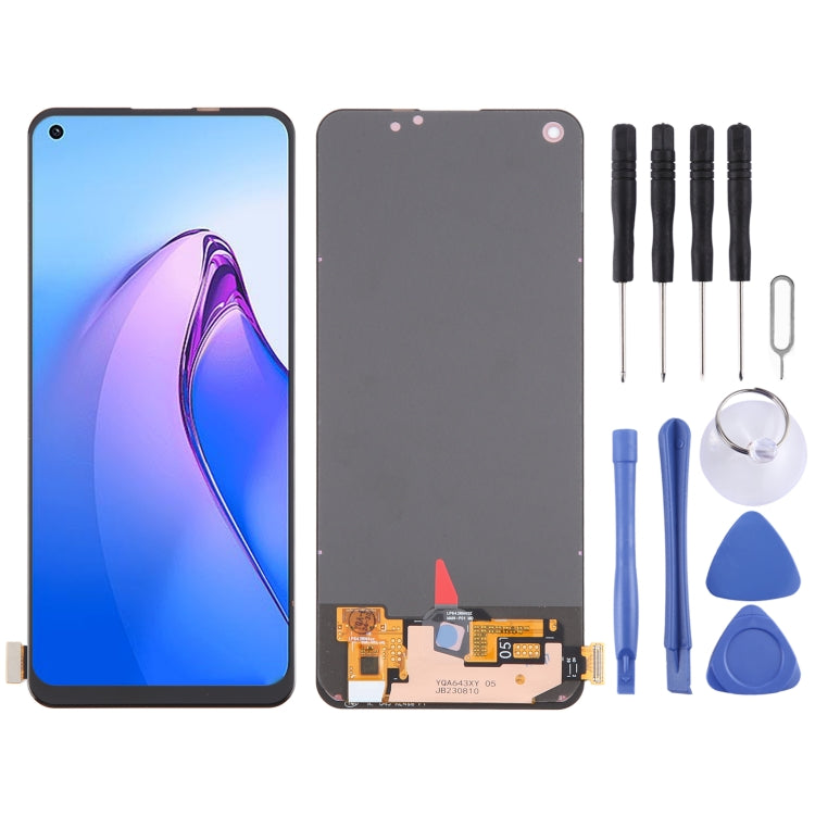 For OPPO A78 4G OLED LCD Screen with Digitizer Full Assembly - LCD Screen by PMC Jewellery | Online Shopping South Africa | PMC Jewellery | Buy Now Pay Later Mobicred