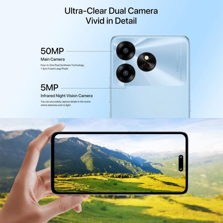 [HK Warehouse] UMIDIGI G6 5G, 6GB+128GB, Face ID Identification, 6.6 inch UMIDIGI OS Dimensity 6100+ 5G Octa Core, Network: 5G(Space Black) - UMIDIGI by UMIDIGI | Online Shopping South Africa | PMC Jewellery | Buy Now Pay Later Mobicred