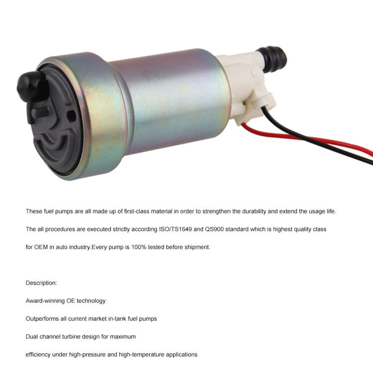 450LPH High Pressure Fuel Pump for Nissan Skyline / Subaru WRX F90000267 - Engine Fittings by PMC Jewellery | Online Shopping South Africa | PMC Jewellery | Buy Now Pay Later Mobicred