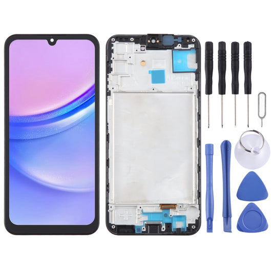 For Samsung Galaxy A15 5G SM-A156B 6.36inch OLED LCD Screen for Digitizer Full Assembly with Frame - LCD Screen by PMC Jewellery | Online Shopping South Africa | PMC Jewellery | Buy Now Pay Later Mobicred