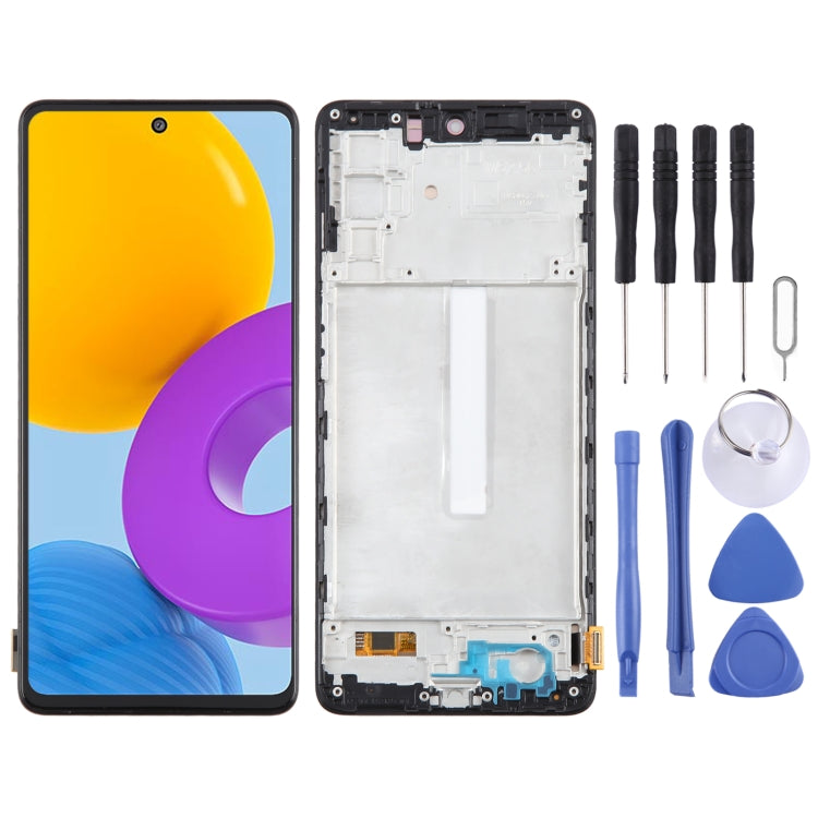 For Samsung Galaxy M52 5G SM-M526B 6.43inch OLED LCD Screen for Digitizer Full Assembly with Frame - LCD Screen by PMC Jewellery | Online Shopping South Africa | PMC Jewellery | Buy Now Pay Later Mobicred