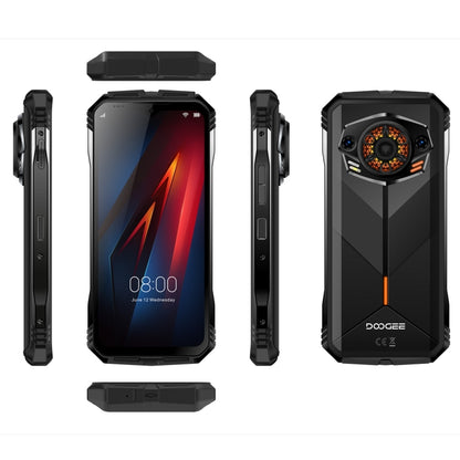 [HK Warehouse] DOOGEE S PUNK Rugged Phone, 6GB+256GB, 6.58 inch Android 14 Spreadtrum T606 Octa Core, Network: 4G, OTG, NFC(Black) - DOOGEE by DOOGEE | Online Shopping South Africa | PMC Jewellery | Buy Now Pay Later Mobicred