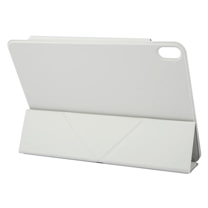 For iPad Air 11 2024 Y-Shape Double-sided Clip Magnetic Smart Tablet Case(Light Grey) - iPad Air 11 2024 Cases by PMC Jewellery | Online Shopping South Africa | PMC Jewellery | Buy Now Pay Later Mobicred