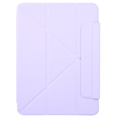 For iPad Air 11 2024 Y-Shape Double-sided Clip Magnetic Smart Tablet Case(Purple) - iPad Air 11 2024 Cases by PMC Jewellery | Online Shopping South Africa | PMC Jewellery | Buy Now Pay Later Mobicred