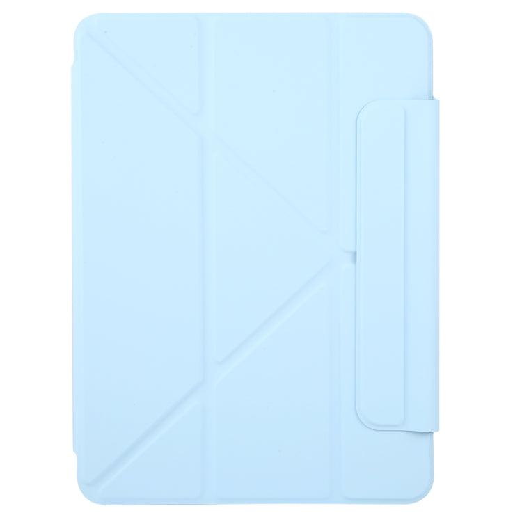 For iPad Pro 11 2024 Y-Shape Double-sided Clip Magnetic Smart Tablet Case(Blue) - iPad Pro 11 2024 Cases by PMC Jewellery | Online Shopping South Africa | PMC Jewellery | Buy Now Pay Later Mobicred