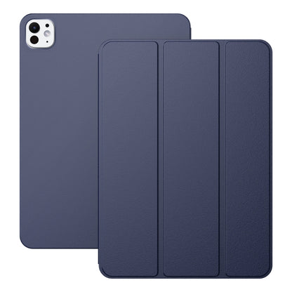 For iPad Pro 11 2024 Ultra-thin Double-sided Clip Magnetic Smart Tablet Case(Dark Blue) - iPad Pro 11 2024 Cases by PMC Jewellery | Online Shopping South Africa | PMC Jewellery | Buy Now Pay Later Mobicred