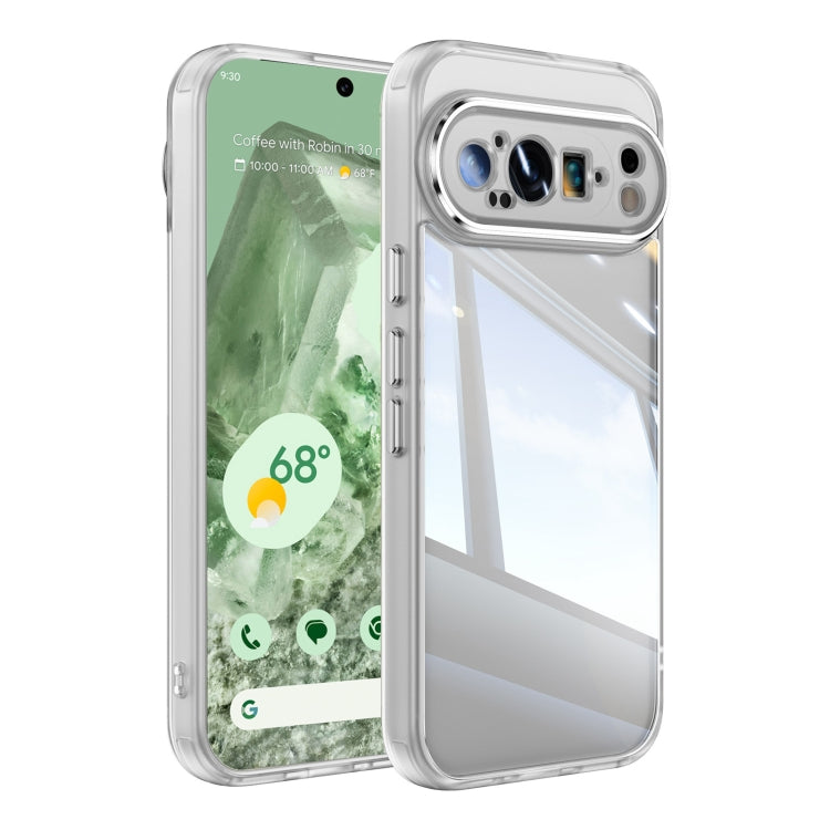 For Google Pixel 9 Pro XL Acrylic Hybrid TPU Armor Shockproof Phone Case(Transparent) - Google Cases by PMC Jewellery | Online Shopping South Africa | PMC Jewellery | Buy Now Pay Later Mobicred