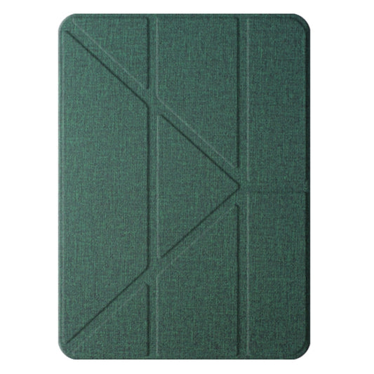For iPad Air 11 2024 / Air 2022 10.9 Mutural Multi-fold Smart Leather Tablet Case(Green) - iPad Air 11 2024 Cases by Mutural | Online Shopping South Africa | PMC Jewellery | Buy Now Pay Later Mobicred