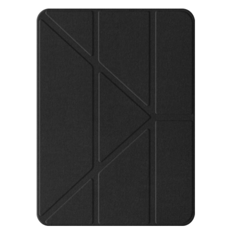 For iPad Air 11 2024 / Air 2022 10.9 Mutural Multi-fold Smart Leather Tablet Case(Black) - iPad Air 11 2024 Cases by Mutural | Online Shopping South Africa | PMC Jewellery | Buy Now Pay Later Mobicred