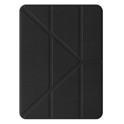 For iPad Air 11 2024 / Air 2022 10.9 Mutural Multi-fold Smart Leather Tablet Case(Black) - iPad Air 11 2024 Cases by Mutural | Online Shopping South Africa | PMC Jewellery | Buy Now Pay Later Mobicred