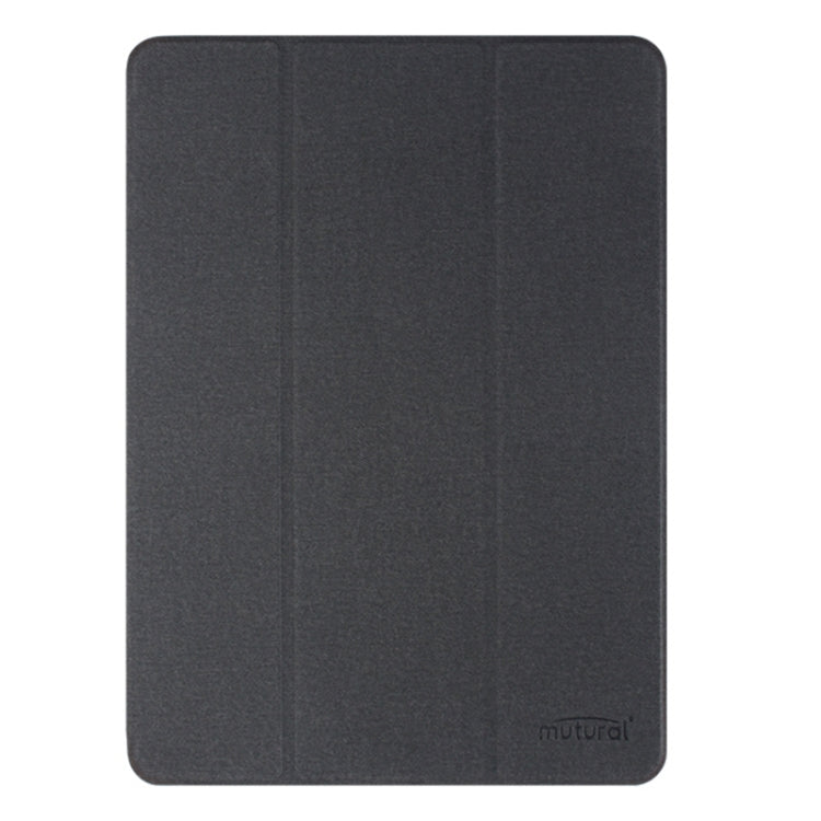 For iPad Air 13 2024 Mutural YASHI Series Tablet Leather Smart Case(Black) - More iPad Cases by Mutural | Online Shopping South Africa | PMC Jewellery | Buy Now Pay Later Mobicred