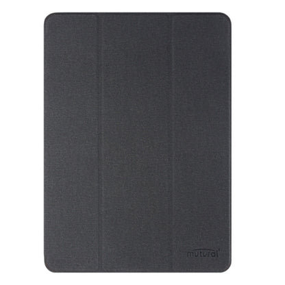For iPad Air 11 2024 / Air 2022 10.9 Mutural YASHI Series Tablet Leather Smart Case(Black) - iPad Air 11 2024 Cases by Mutural | Online Shopping South Africa | PMC Jewellery | Buy Now Pay Later Mobicred