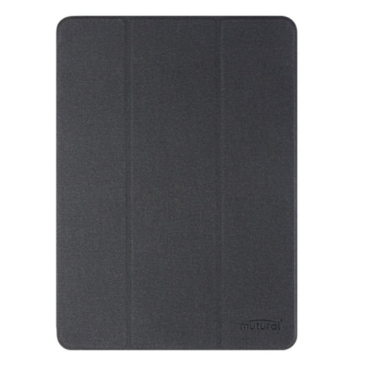 For iPad Air 11 2024 / Air 2022 10.9 Mutural YASHI Series Tablet Leather Smart Case(Black) - iPad Air 11 2024 Cases by Mutural | Online Shopping South Africa | PMC Jewellery | Buy Now Pay Later Mobicred