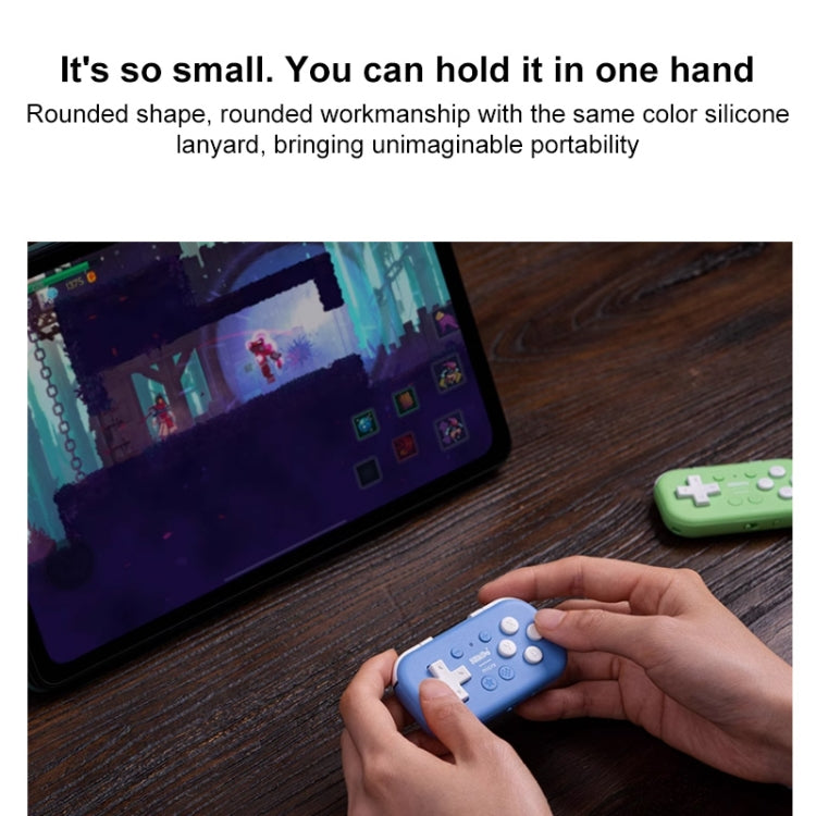 8Bitdo Micro Wireless Bluetooth Game Controller(Green) - Controller Gamepad by 8BitDo | Online Shopping South Africa | PMC Jewellery | Buy Now Pay Later Mobicred