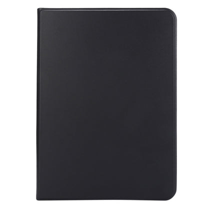 For iPad Air 13 2024 Stretch Voltage Plain Leather Smart Tablet Case(Black) - iPad Air 13 2024 Cases by PMC Jewellery | Online Shopping South Africa | PMC Jewellery | Buy Now Pay Later Mobicred