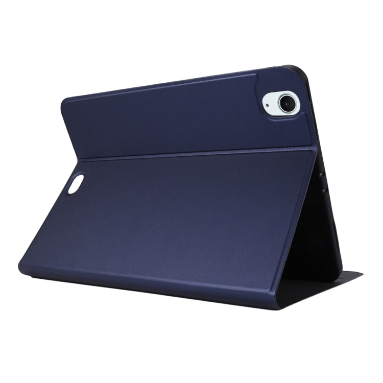 For iPad Air 13 2024 Stretch Voltage Plain Leather Smart Tablet Case(Dark Blue) - iPad Air 13 2024 Cases by PMC Jewellery | Online Shopping South Africa | PMC Jewellery | Buy Now Pay Later Mobicred