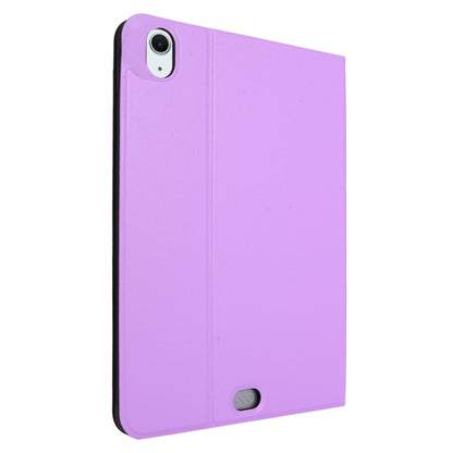 For iPad Air 13 2024 Stretch Voltage Plain Leather Smart Tablet Case(Purple) - iPad Air 13 2024 Cases by PMC Jewellery | Online Shopping South Africa | PMC Jewellery | Buy Now Pay Later Mobicred