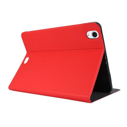 For iPad Air 11 2024 Stretch Voltage Plain Leather Smart Tablet Case(Red) - iPad Air 11 2024 Cases by PMC Jewellery | Online Shopping South Africa | PMC Jewellery | Buy Now Pay Later Mobicred