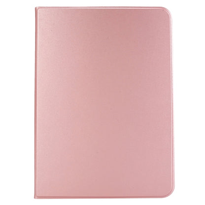 For iPad Air 11 2024 Stretch Voltage Plain Leather Smart Tablet Case(Rose Gold) - iPad Air 11 2024 Cases by PMC Jewellery | Online Shopping South Africa | PMC Jewellery | Buy Now Pay Later Mobicred