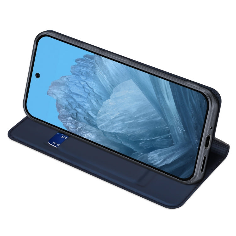 For Google Pixel 9 Pro XL DUX DUCIS Skin Pro Series Horizontal Flip Phone Leather Case(Blue) - Google Cases by DUX DUCIS | Online Shopping South Africa | PMC Jewellery | Buy Now Pay Later Mobicred