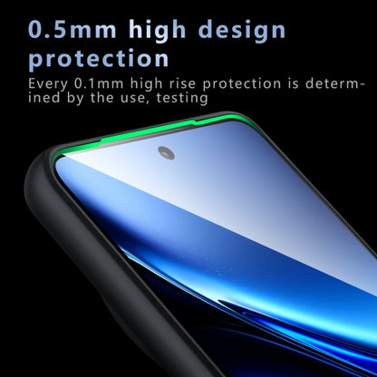 For vivo X200 Pro Armor Precise Hole PC Hybrid TPU Phone Case(Frosted Black) - X200 Pro Cases by PMC Jewellery | Online Shopping South Africa | PMC Jewellery | Buy Now Pay Later Mobicred