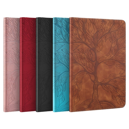 For iPad Pro 11 2024 Tree Life Series Embossed Smart Leather Tablet Case(Lake Blue) - iPad Pro 11 2024 Cases by PMC Jewellery | Online Shopping South Africa | PMC Jewellery | Buy Now Pay Later Mobicred