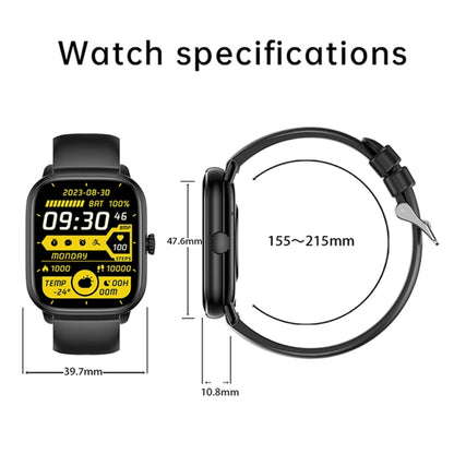 Y80 2.01 inch IPS HD Screen Smart Watch Supports Bluetooth Call / Health Monitoring(Black) - Smart Watches by PMC Jewellery | Online Shopping South Africa | PMC Jewellery | Buy Now Pay Later Mobicred