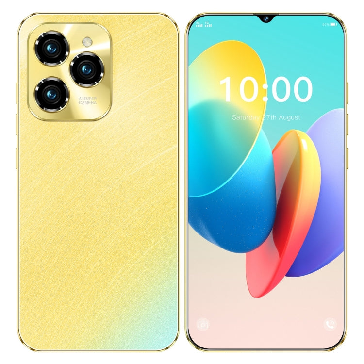 SDT83 / Hot40 Pro, 2GB+16GB, 6.3 inch Screen, Face Identification, Android 10.0 MTK6737 Quad Core, Network: 4G, Dual SIM(Gold) -  by PMC Jewellery | Online Shopping South Africa | PMC Jewellery | Buy Now Pay Later Mobicred