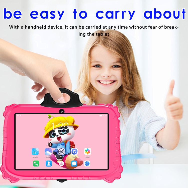 C79 Panda 7 inch WiFi Kids Tablet PC, 2GB+16GB, Android 7.1 MT6735 Octa Core CPU(Pink) -  by PMC Jewellery | Online Shopping South Africa | PMC Jewellery | Buy Now Pay Later Mobicred