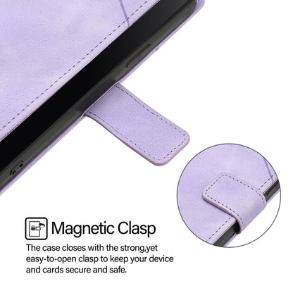 For Blackview A53 Skin Feel Embossed Leather Phone Case(Light Purple) - More Brand by PMC Jewellery | Online Shopping South Africa | PMC Jewellery | Buy Now Pay Later Mobicred