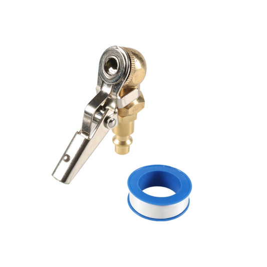 Car 1/4NPT Brass American Style Pneumatic Chuck(Yellow) - Inflatable Pump by PMC Jewellery | Online Shopping South Africa | PMC Jewellery | Buy Now Pay Later Mobicred