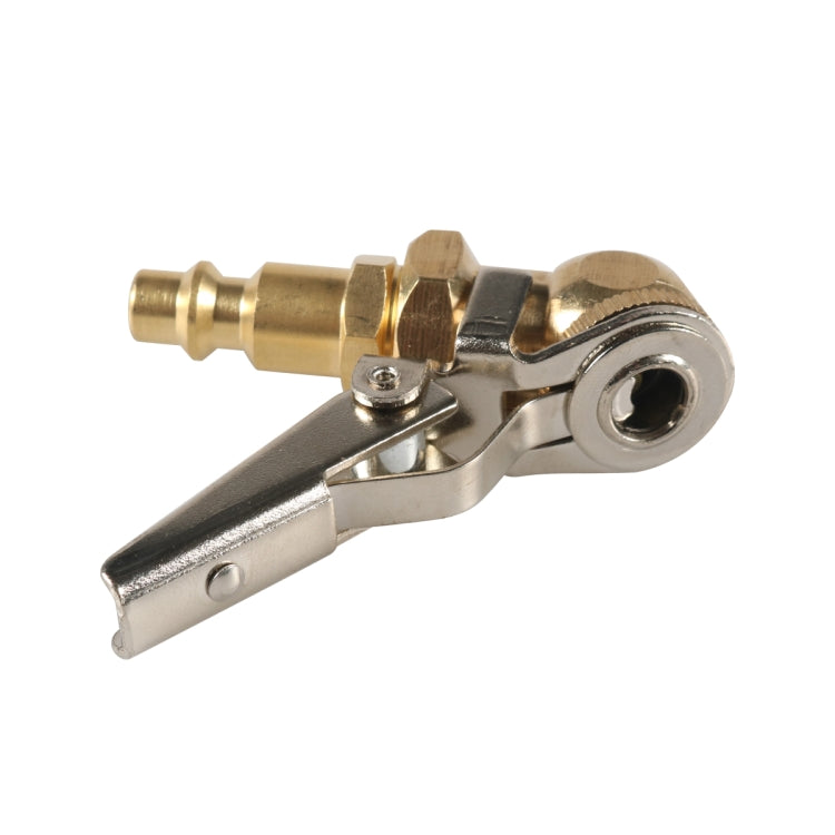 2pcs / Set Car 1/4NPT Brass American Style Pneumatic Chuck(Yellow) - Inflatable Pump by PMC Jewellery | Online Shopping South Africa | PMC Jewellery | Buy Now Pay Later Mobicred